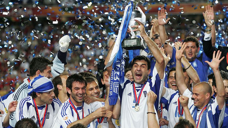 Grécia campeã da Eurocopa de 2004