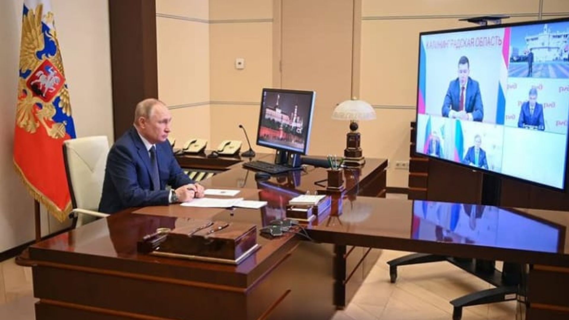 Foto: Reprodução do Instagram do presidente da Rússia
