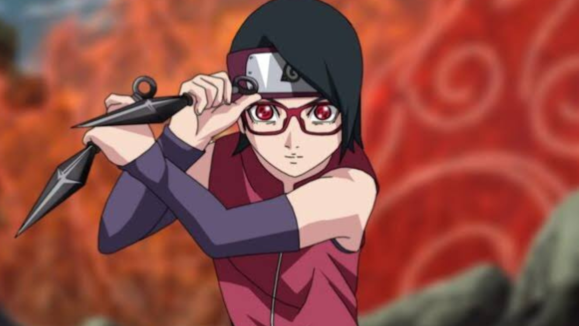 Filho de Sarada e Boruto mostra o Poder do Sharingan e Byakugan