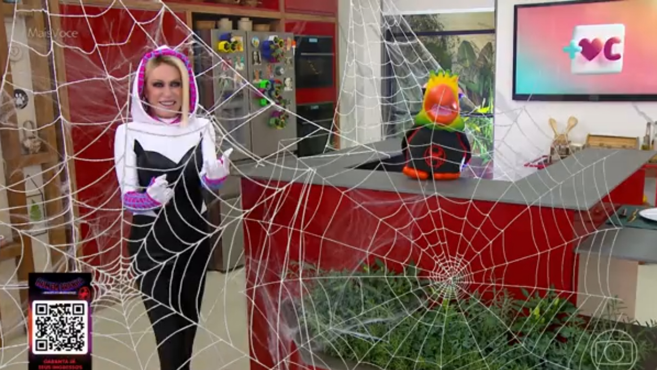 Ana Maria Braga Se Veste De Spider Gwen No Mais Você Cmais Faz Parte Da Nossa Missão 