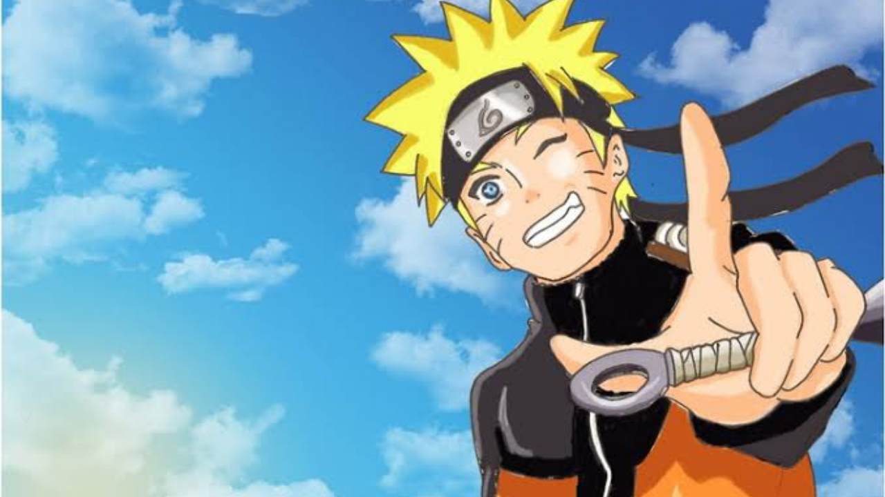 Naruto smiling PNG Image