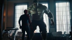 Novo teaser coloca Homem-Aranha frente a frente com Hulk descontrolado
