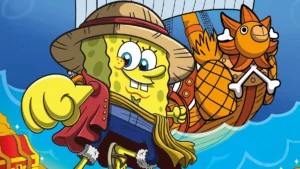 One Piece: comercial inédito mostra personagens de Bob Esponja como piratas